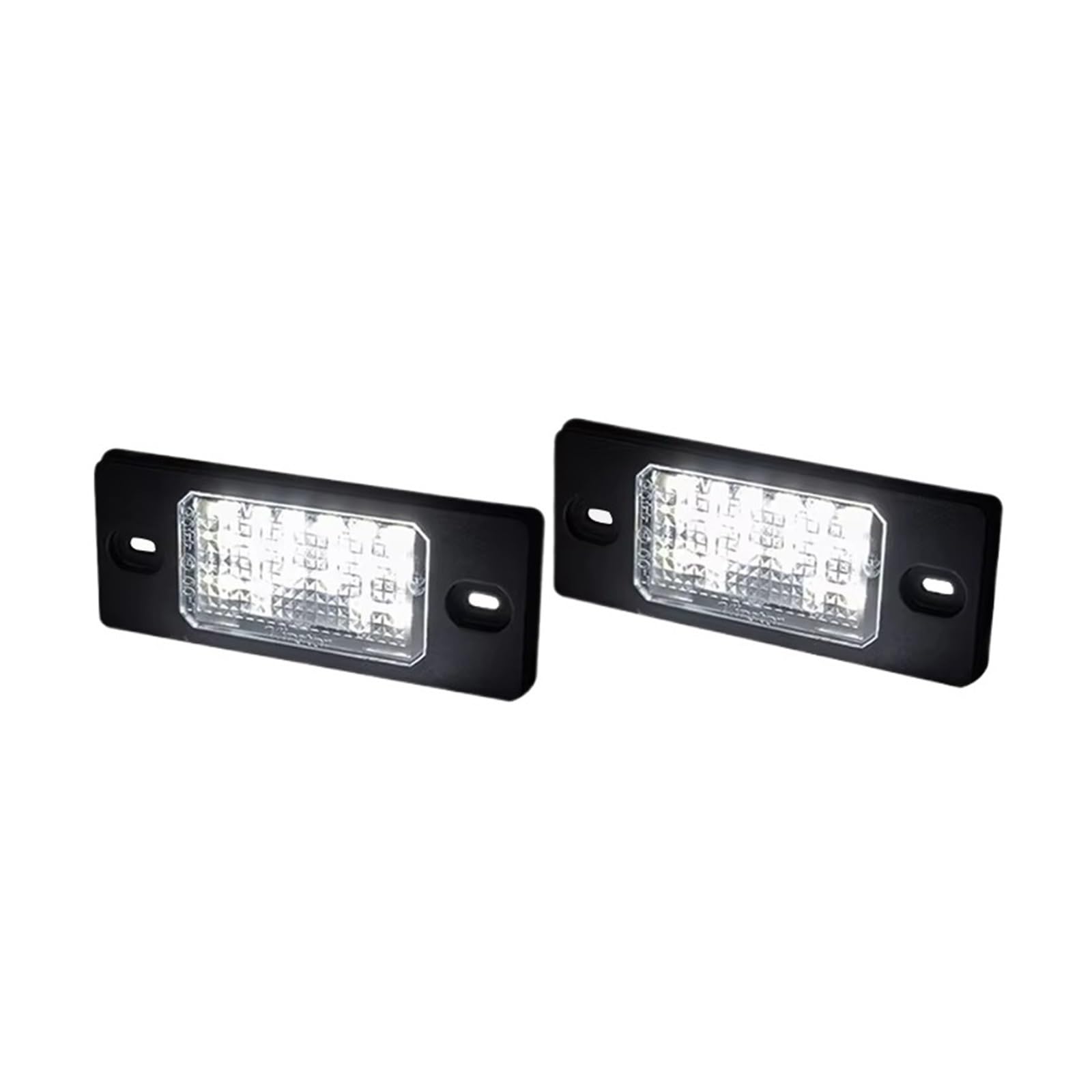 Luz de matrícula para VW Touareg Tiguan Golf Passat Bora Sedán Lámpara de matrícula de 12V Luz de matrícula blanca