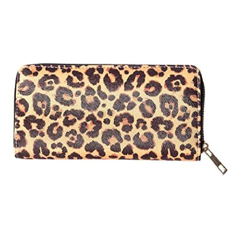 Banned Women's Wild At Heart Leopard Print Wallet Cover