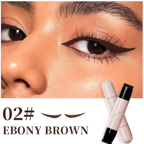 Black & Brown Wing Eyeliner Stamp miniatura 4