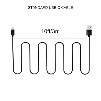 2 Pack Long 10FT PS5 Controller USB A to USB Type C Fast Charging for PlayStation 5 PS5 Pro, Xbox Series X/S/Elite Series 2 Charger Cord & More USB C Cable