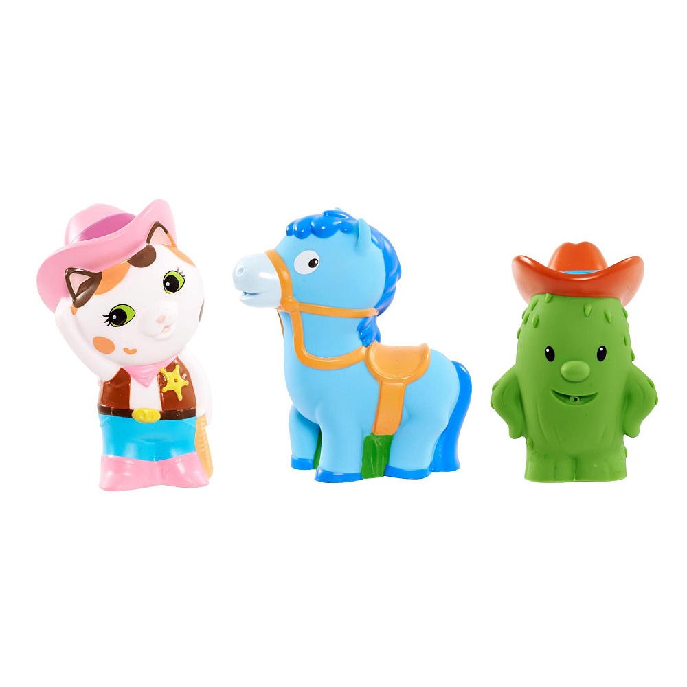 Disney Sheriff Callie Bath Squirters 3-pack
