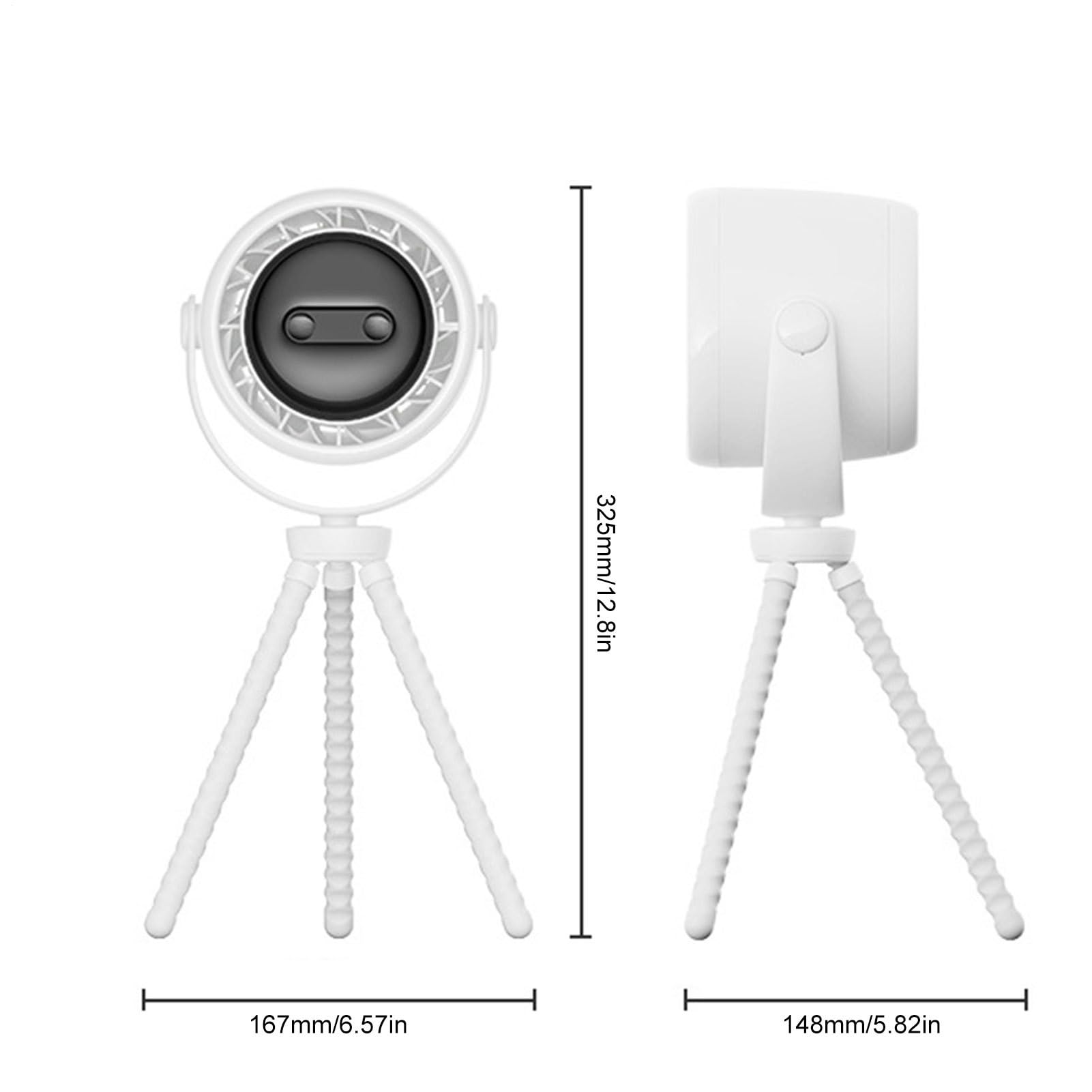 Ventola Trasportabile per Passeggino Ventilatore Portatile a Clip con | Ventilatore A Clip Passeggino Per Utilizzabile in Campeggio, Scrivania, Spiaggia e come Ventilatore da Sedile