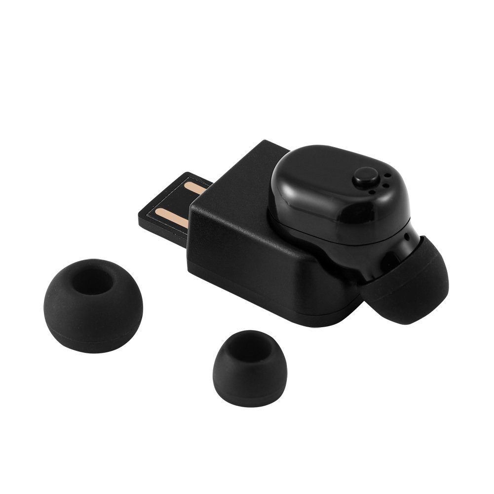 NIBEMINENTMini Invisible In-Ear Earbud HiFi Deep Bass Bluetooth True Wireless Business Earphone