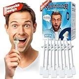 Wokaar Nose & Ear Waxing Sticks–Professional Nasal Hair Removal 60 Precision Applicators for Pain-Free Waxing at Home. Say Goodbye to Plucking! (Wax refills & wipes sold separately.)