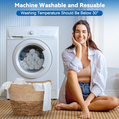 DazSpirit Filterbälls Für Sandfilteranlagen 1300g Filterbälle Für Pool Ersetzen Ersatz Für 46Kg Filtersand Und Quarzsand, Geeignet Für Pool Filter Schwimmbad Filteranlage, Poolreinigung Zubehör