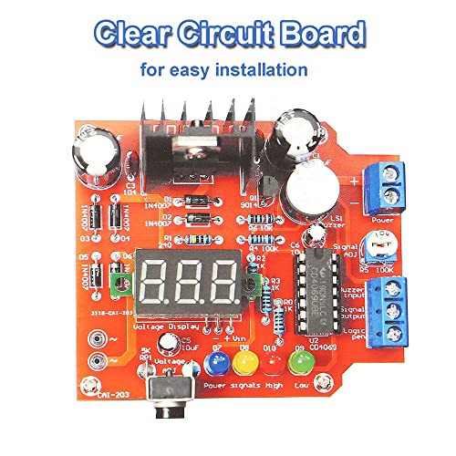image for ALAMSCN LM317 Power Supply Adjustable Voltage Regulator Kit AC-DC 110V