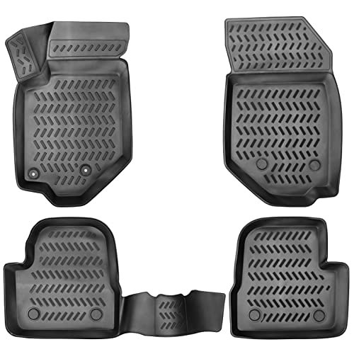 Elmasline 3D Rubber Mats for Peugeot 2008 II Quiet Fit
