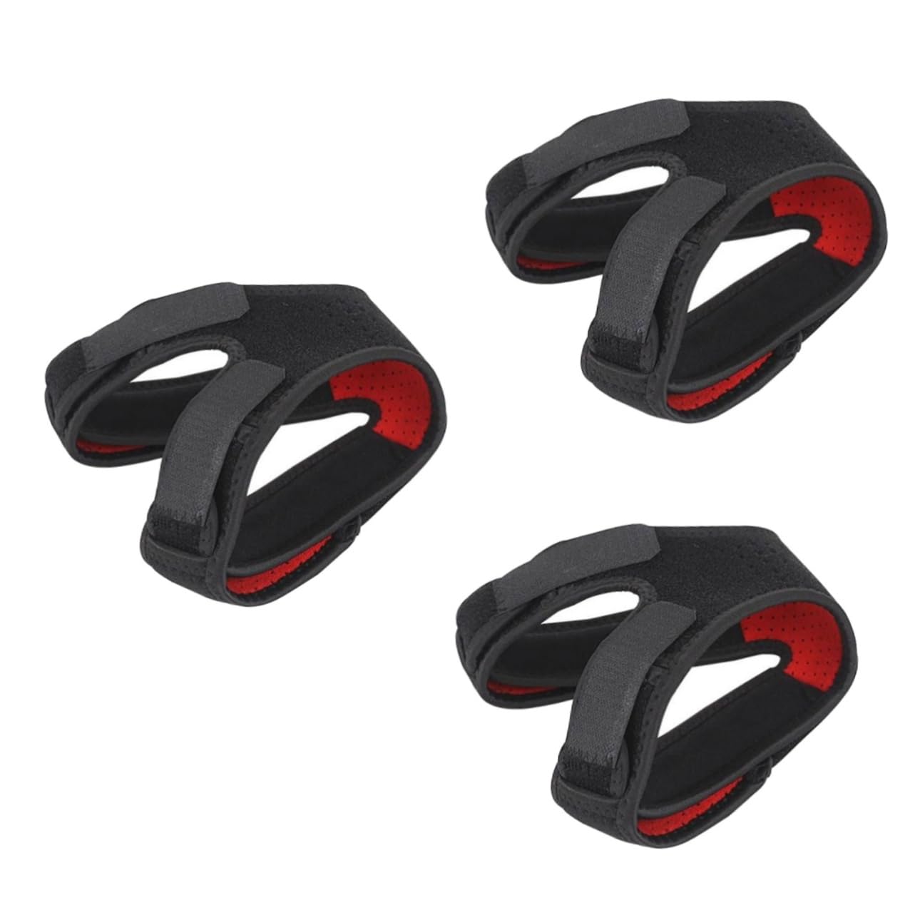 FOMIYES 3pcs Patella Strap Knee Support Breathable Compression Brace for Sports Comfortable Fit for Running Basketball Cycling Reduces Patella Tendon Strain