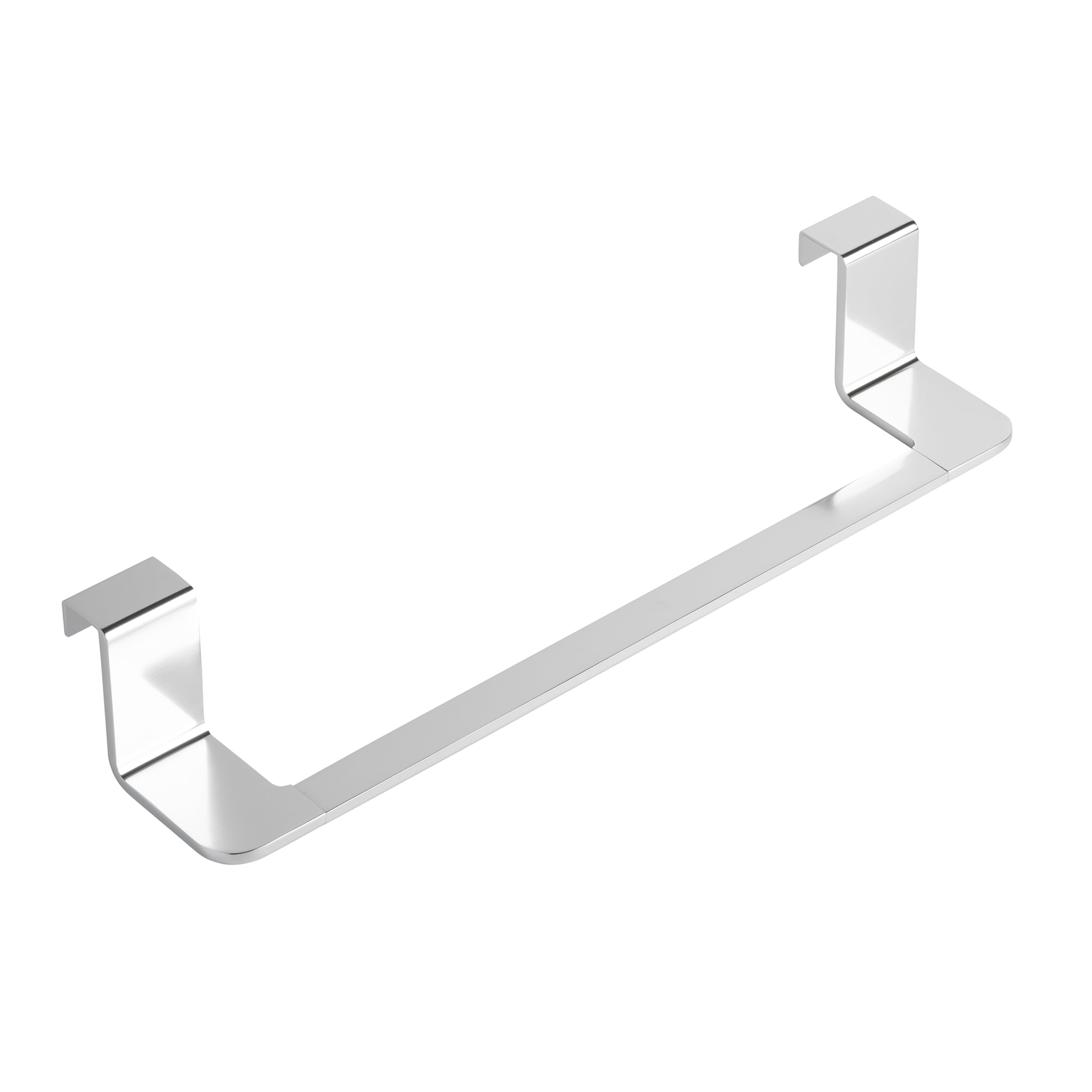 Soporte Toallas Baño Sin Taladro Aluminio Inoxidable Toallero Barra Mueble 40cm Flat