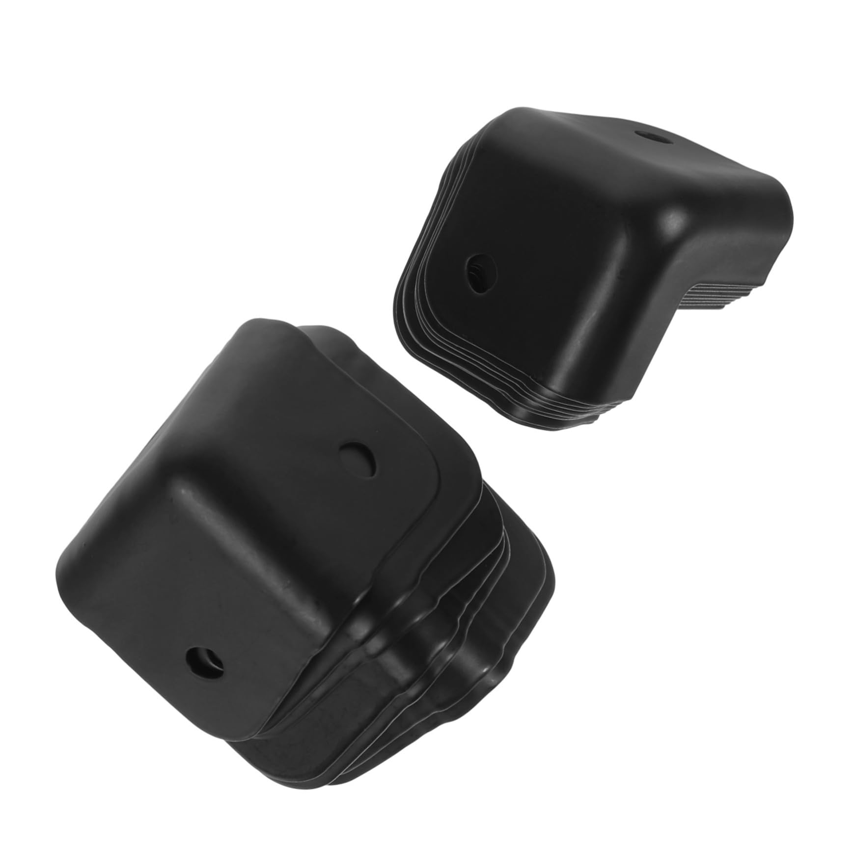 Protectores de Esquinas para Caja 16 Piezas 31mm Negro