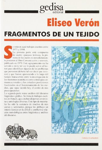 Portada de Fragmentos de un tejido