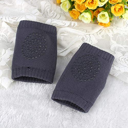 Baby Crawling Knee Pads, Anti Slip Knee Stockings with Cushion Protection for Newborn Kids Girls Boys Socks for Indoor Outdoor Play, Walking Practice and Floor Activities2