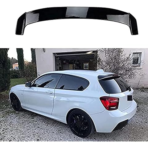 Car Spoiler Fit For 1 Series 118i 125i F20 F21 2011-2018,ABS Rear Spoiler Trunk Spoiler,Fit F20 F21 Accessories (color: Black) Cover