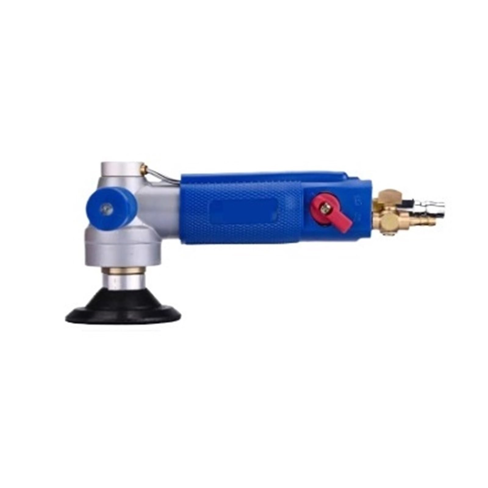 Amrttwy Blue Air Tools, Pneumatic Sander, Water-Grinding Wet Polisher, Tool Machine, Suitable For Marble, Quartz, Granite Stone Polishing(Blue)