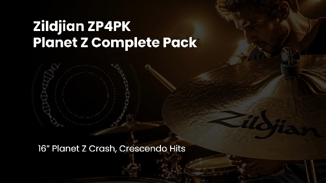 Amazon.com: Zildjian ZP4PK Planet Z Complete 14/16/20-Inch Cymbal