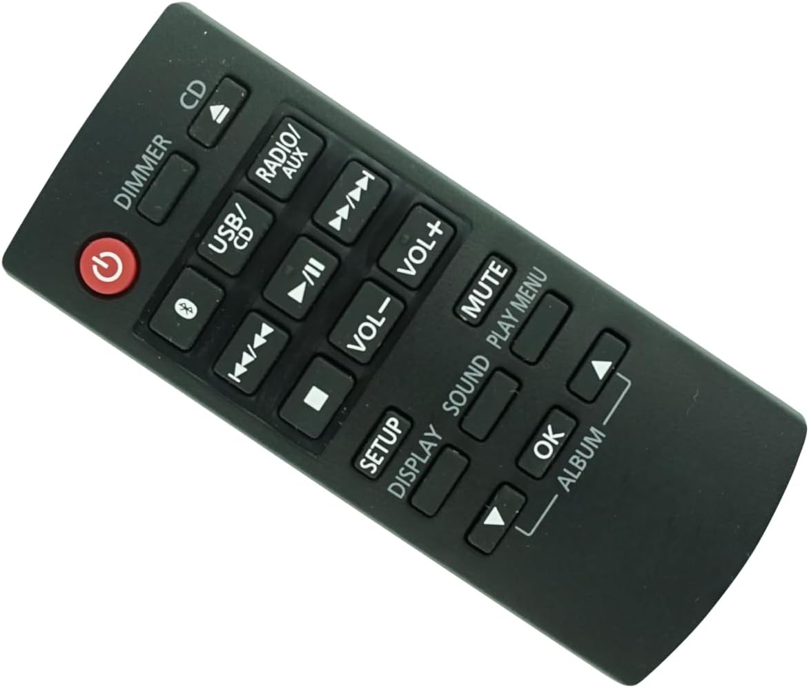 HCDZ Replacement Remote Control for Panasonic SA-PM250 Series