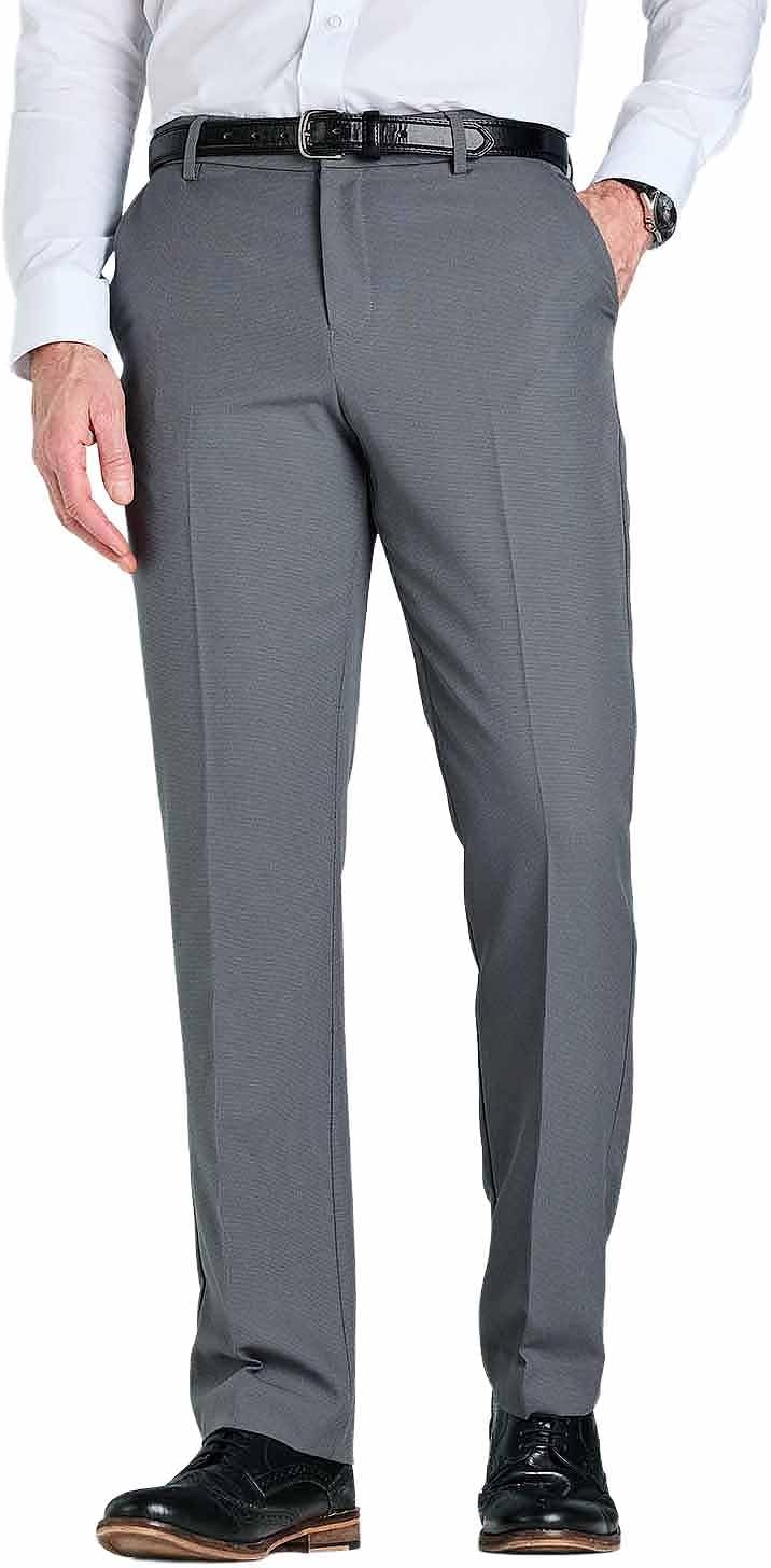 Farah | Mens | Flex Trouser Pants with Self-Adjusting Waistband |