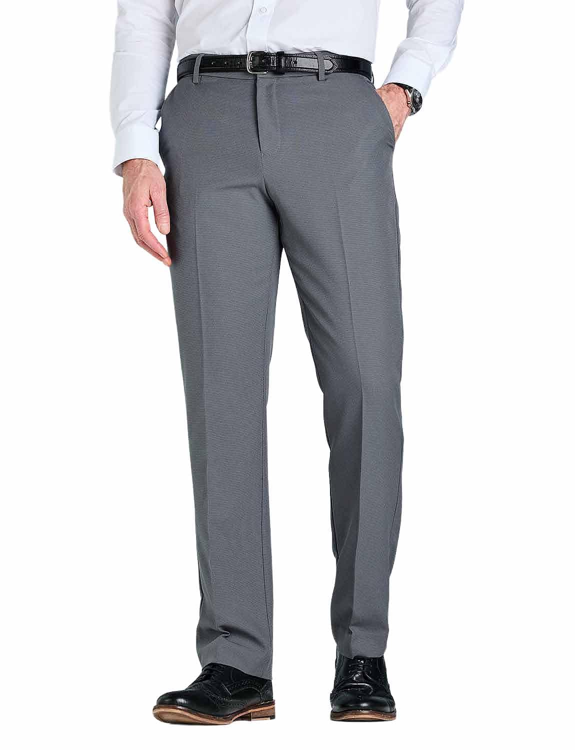 Farah | Mens | Flex Trouser Pants with Self-Adjusting Waistband |