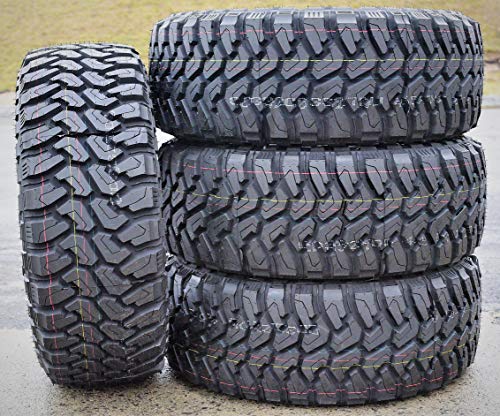 Set of 4 (FOUR) Centennial Dirt Commander M/T Mud-Terrain Radial Tires-33X12.50R17 LT 114Q