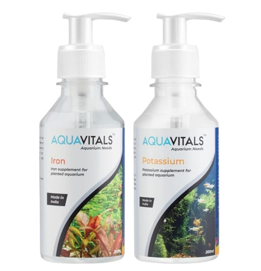 AQUAVITALS Aquarium Plant Nutrient Supplement (Iron & Potassium, 100ml) (B09KMHDWBJ) Amazon Price History, Amazon Price Tracker