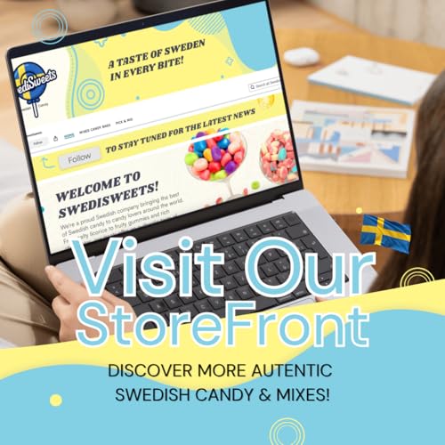 Swedish Strawberry Foam Bites 227g miniatura 5