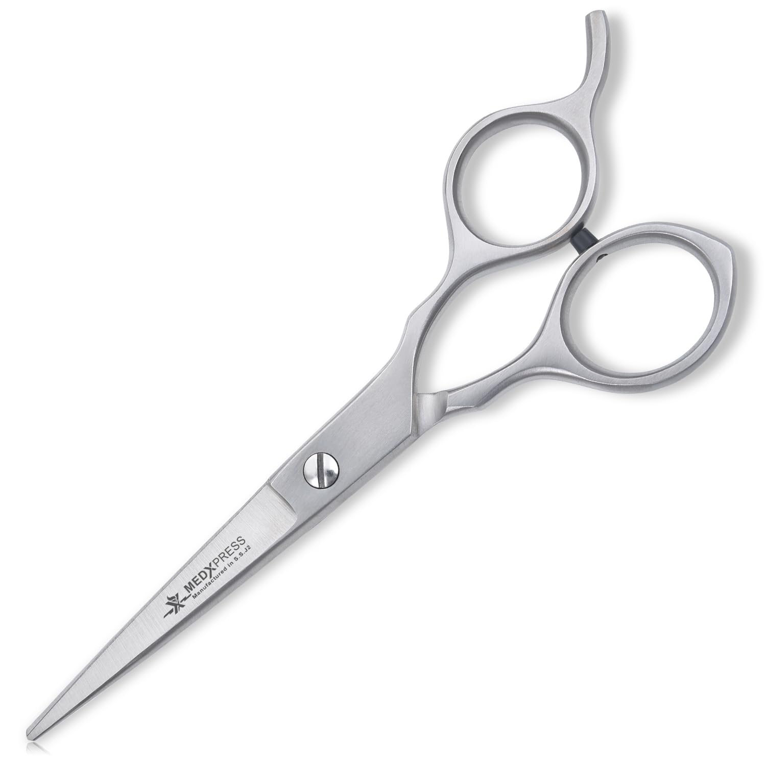 Tijeras de corte de pelo de 5.5 pulgadas, tijeras profesionales para cortar el cabello, tijeras de peluquería japonesas de acero inoxidable para peluquería y hogar, tijeras de corte afilado, ideales