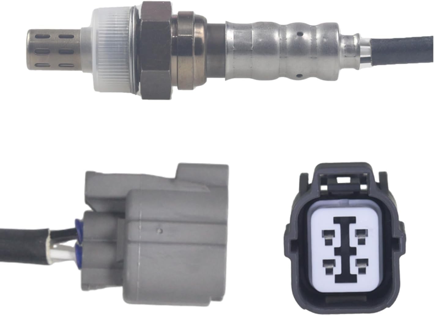 Maxfavor 234-4125 234-9005 Oxygen Sensor Upstream Downstream Replacement for 2002 2003 2004 Ho-nda Cr-V Base LX EX L4-2.4L 02 Sensor Replace# 15575 13706