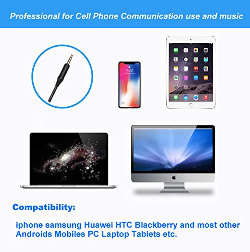 Sinseng Telphone Headset With Microphone Noise Cancelling For Call Center, 3.5Mm Computer Headphones With Volume Control For Iphone Ipad Samsung Pc, Office Phone Headset For Online Courses Dictation #TOP5