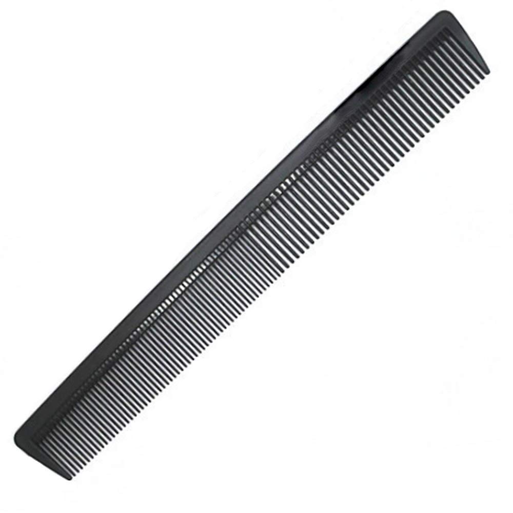 MAYU Carbon Fiber Cutting Comb, Professional 8.3” Hair Dressing Comb, Anti Static Heat Resistant Comb For All Hair Types, Fine and Wide Teeth Hair Barber Comb-image-41