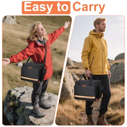 Portable Station Bag Compatible with Jackery Explorer 1000 V2/1000,with Plenty of Room for Accessories, Waterproof and Non-slip Bottom, and Abrasion-resistant Nylon Fabric