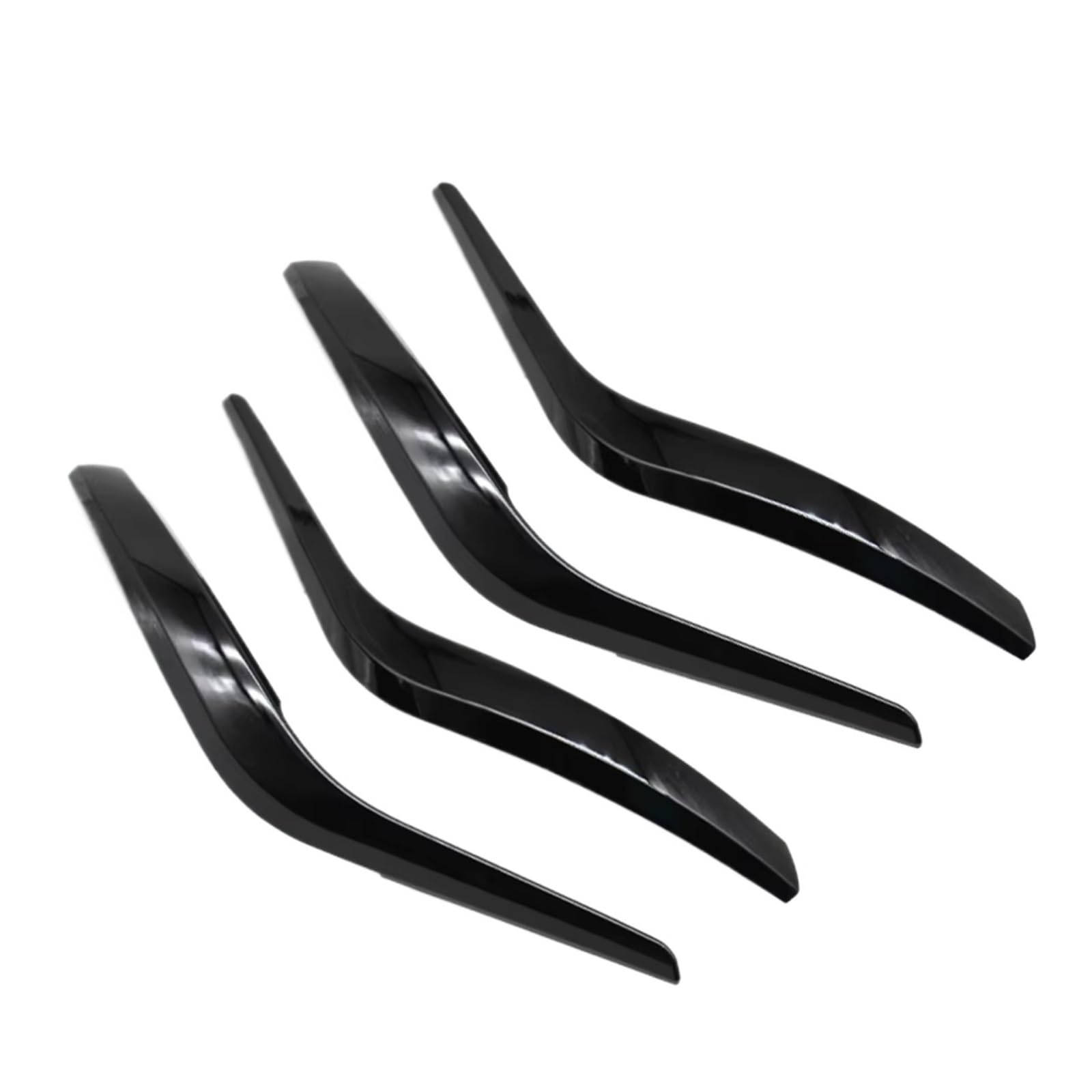 Aokvoh Piano Black 4Piece Car Inner Handle For Bmw For X1 E84 2011 2012 2013 2014 2015 Upgraded Car Interior Left Right Door Pull Handle Cover Trim Replacement Interior Door Handles