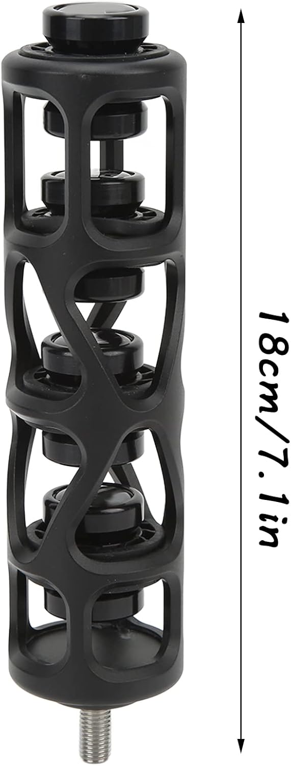 Archery Stabilizer Bow Stabilizer - Aluminum Alloy Bow Stabilizer 18cm Long for Compound Recurve Bows