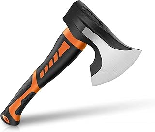 Wood Splitting Maul 15” - 2.25 lb. Splitter Maul, Firewood Camp Axe, Shock Absorbing Anti-Slip Handle - Splitting Axe Splits Wood Better Than Camp Axe or Hatchet - Kindling Splitter