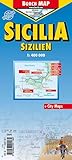 Sizilien / Sicilia 1 : 400 000 (Borch Maps)