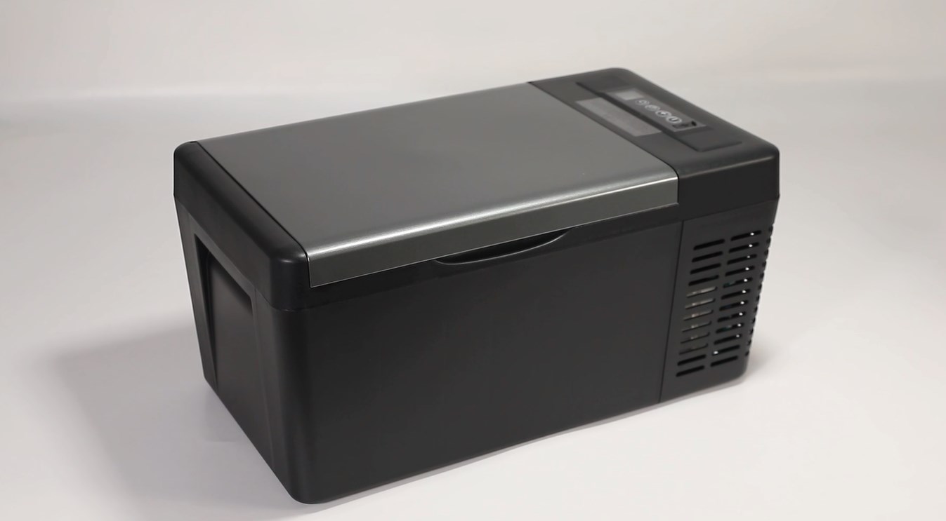 Image of SUNPIE 20 Quart Portable Car Refrigerator -7.6℉~50℉ 18L Car Fridge 35Mins Fast Cooling 12 volt electric cooler for Truck Sedan Camping Travel Boat