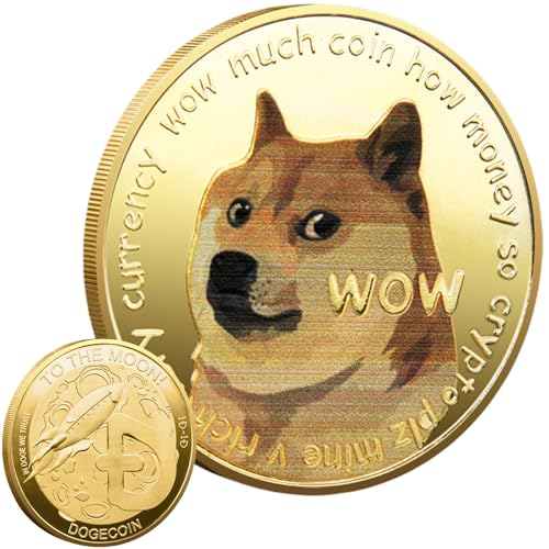 Dogecoin Commemorative Coin - Gold Plated Physical Dogecoin - Limited Edition Shiba Inu Crypto Collectible - Collector's - Image 4