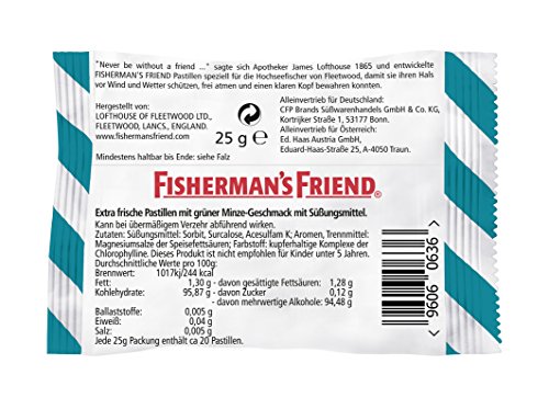 Fisherman's Friend Spearmint (24 X 25G) #TOP3