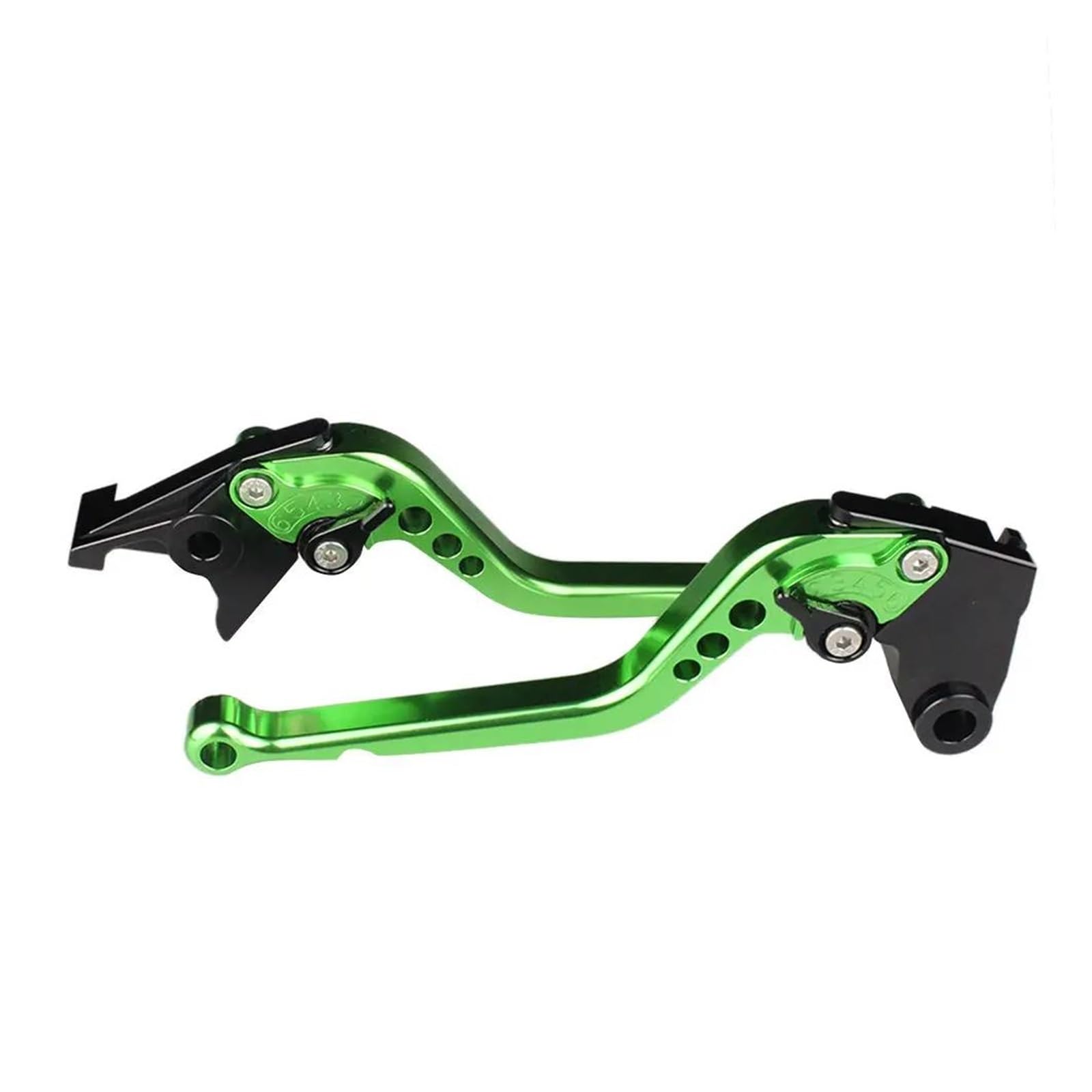 SHUZHAO for Magna V30 VF500 1984-1985 Adjustable 3D Brake Clutch Lever(177mm Green)