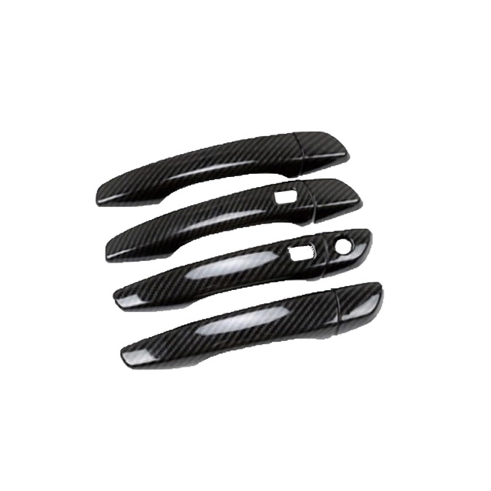 Drezzo 4 Keyless Entry Car Exterior Door Handle Car Door Handle Cover Trim For Citroen C4 For Cactus 2014-2022(4 Keyless Entry)