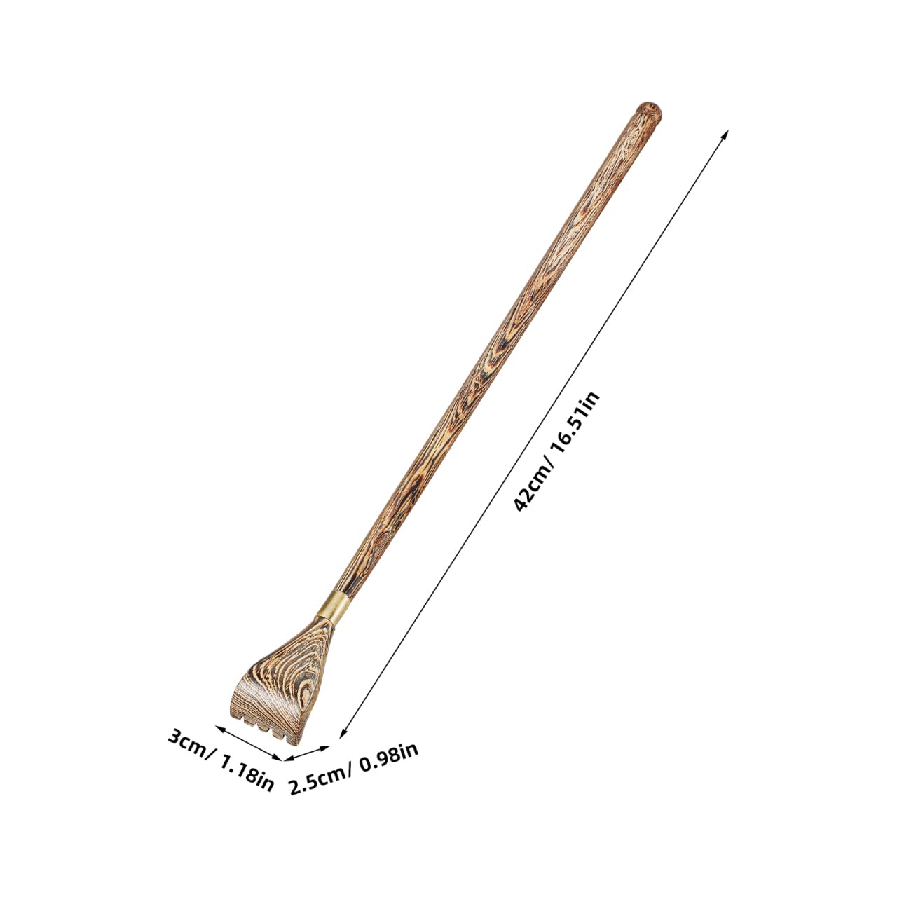 Healvian 2 rascadores de espalda de madera práctica para masaje de espalda de madera dura de alta calidad para el hogar, la oficina y los viajes, para aliviar la picazón y el estrés