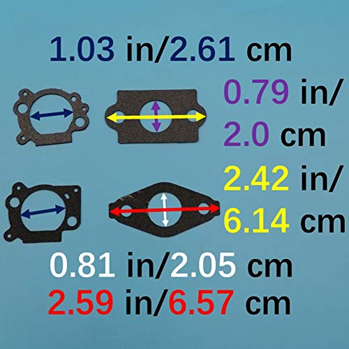 Image of Complete Engine Rebuild Gasket Set Kit Compatible with 499686 690219 692702 694090 698156 792384 795442 121600 122600 12Y600 Vertical Horizontal Engine New Z469