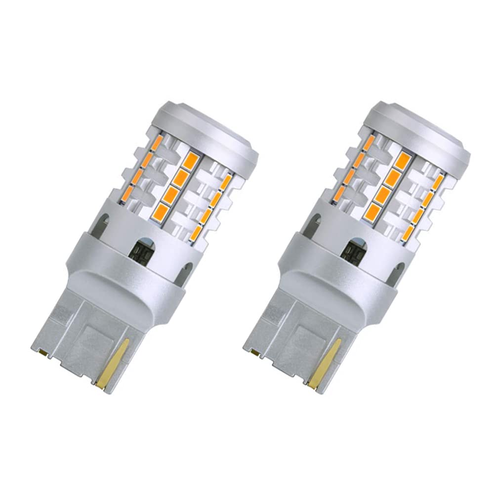 Amazon.co.jp: LED ウインカー T20 ピンチ部違い アンバー 抵抗内蔵T20