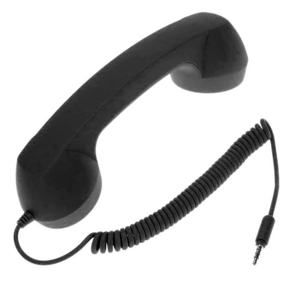 Retro Handset, Heyeery Retro Telephone Handset, Cell Phone Receiver for