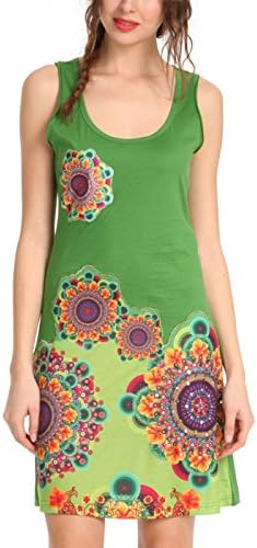 Amazon Co Jp Xl Xxl Desigual デシグアル レディースワンピース Suzie 42v2808 大きいサイズ レディース 4052 グリーン Xxl 服 ファッション小物