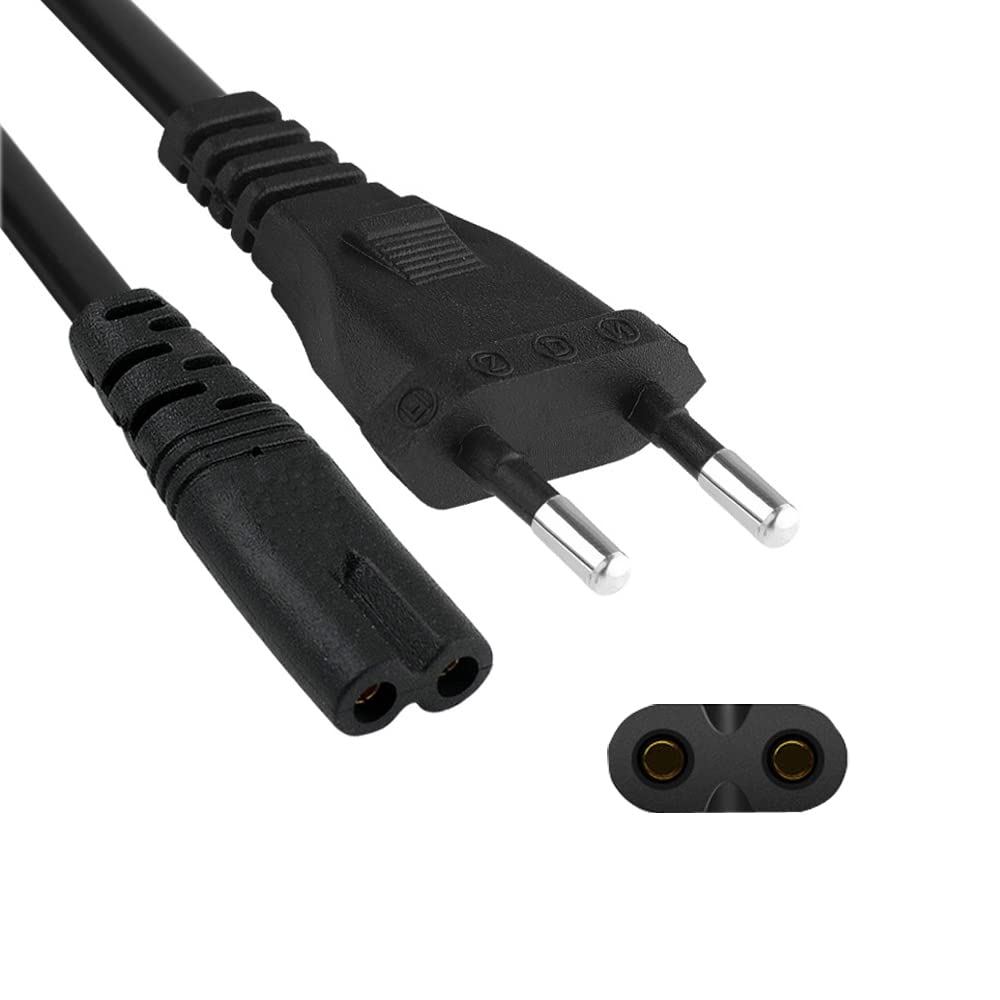 Câble d'alimentation AC Rallonge 3 Mètres/9,8 Pieds EU Compatible pour PS5/ PS4/PS3/PS2/Xbox One S/X