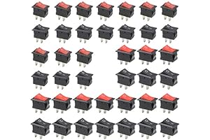 WMYCONGCONG Mini Boat Rocker Switch Assortment