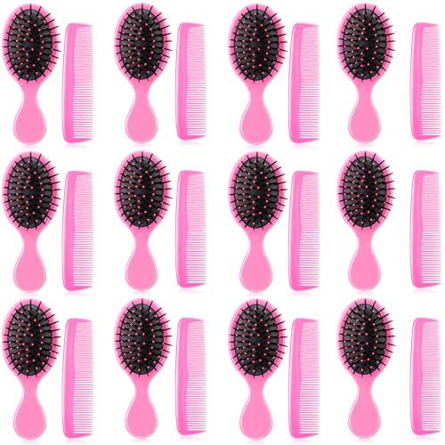 Set de 24 Mini Cepillos y Peines para Cabello Mojado miniatura 1
