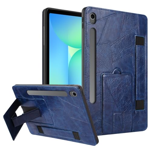 �c�u���Ή� Galaxy Tab S10 Lite / S10 FE / S9 FE 10.9�C���`�p�� �P�[�X �n���h�x���g�t�� �X�^���h�@�\ �M�����N�V�[ Tab S9/S8/S7 11�C���`�p�� �w�ʃJ�o�[ �n���h�o���h�t�� �Ў葀�� PU���U�[ �y