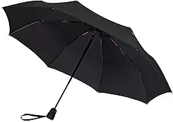 Guarda Chuva Preto Sombrinha Gigante Contra Vento Cabe Na Bolsa Família Resistente Reforçado 10 Varetas