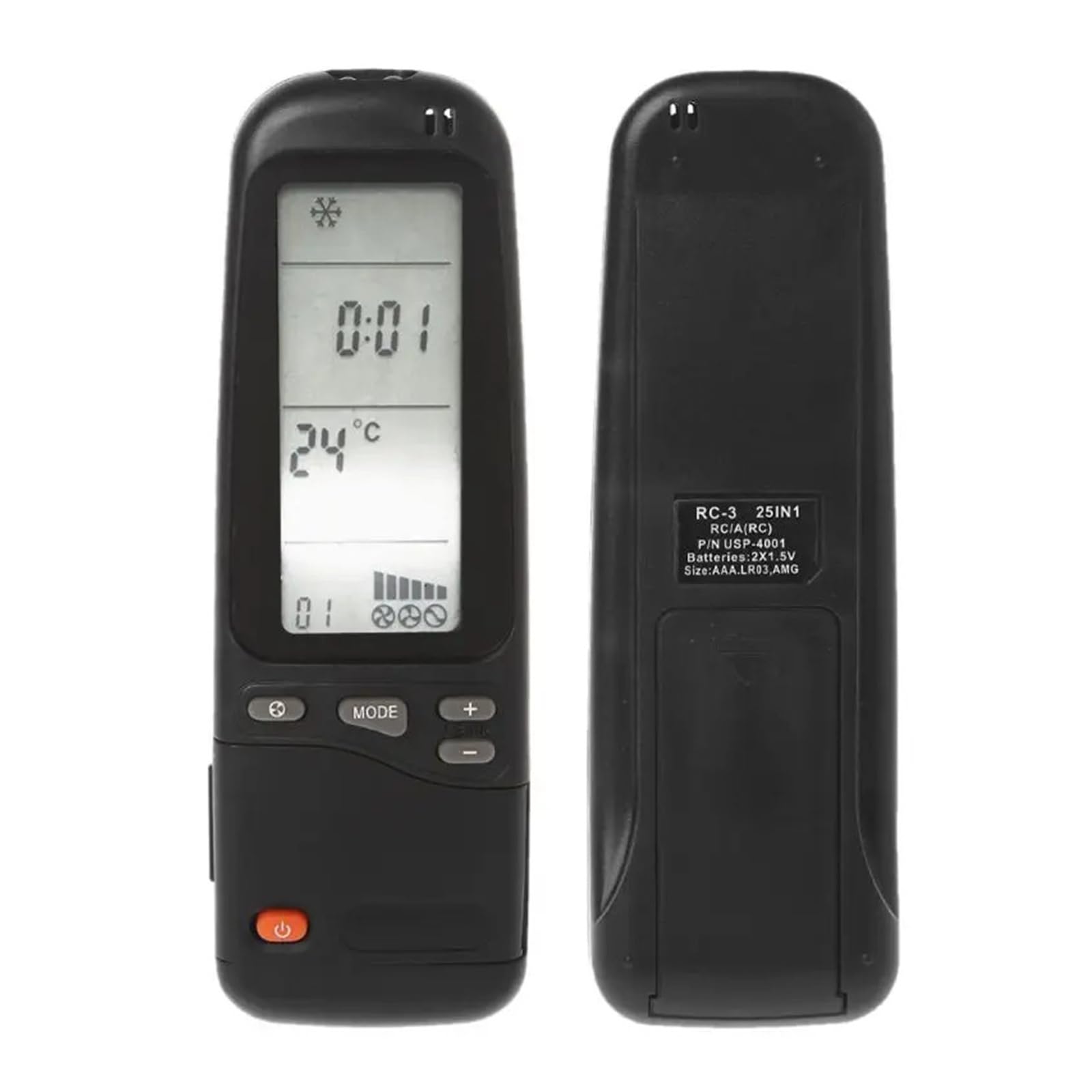 Control Remoto Del Aire Acondicionado | Compatible con Electra, Compatible con Emailair, Compatible con Elco, RC3 Universal